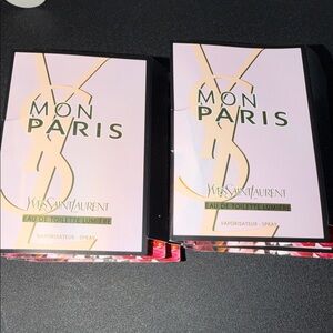 Yves Saint Laurent YSL Mon Paris EDT Lumiére Sample Vials 1.2 ML Lot of 6 New